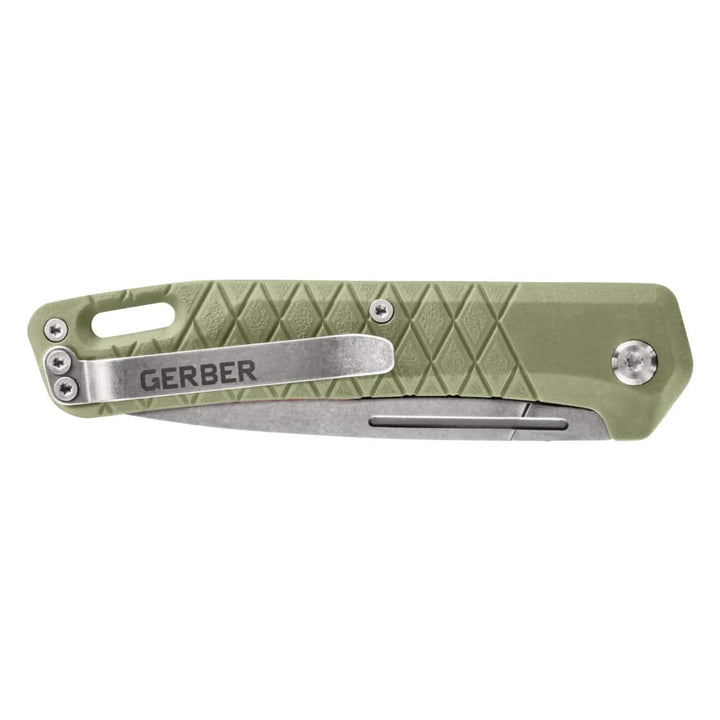 Gerber Zilch Lichen Green - Coutellerie Marcin