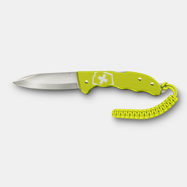 Victorinox Hunter Pro Alox Édition Limitée 2023 - Couteau de Poche Jaune Électrique
