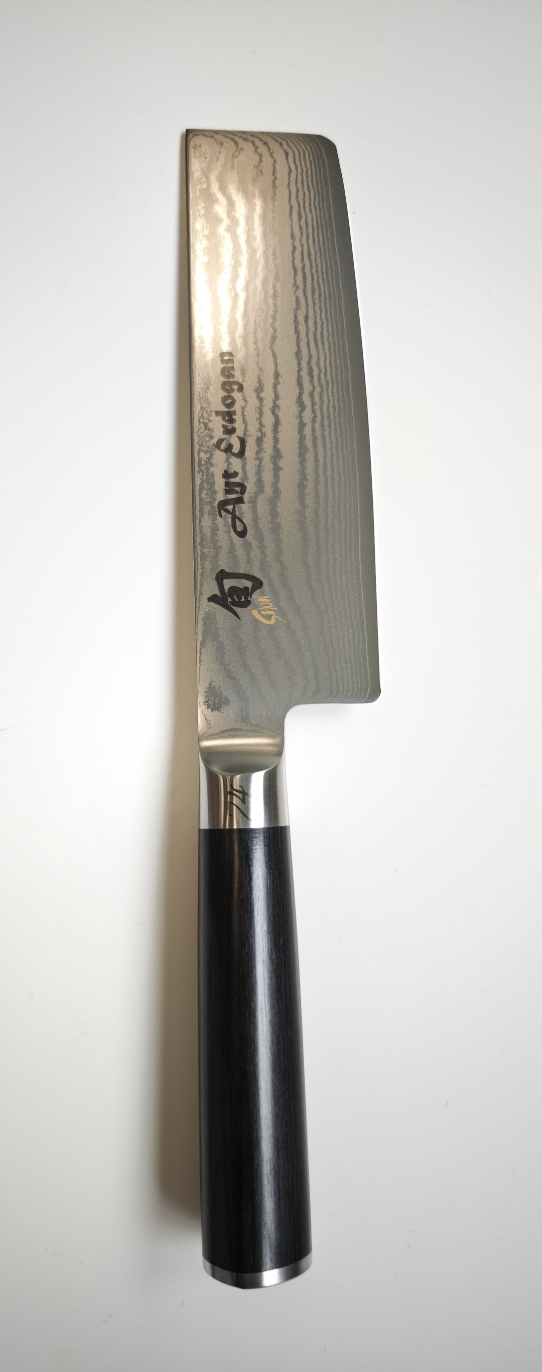 Kai DM-0728 Shun Classic Couteau Nakiri Japonais lame Damas 16,5 cm Édition limitée avec signature du chef Ayt Erdogan - Coutellerie Marcin