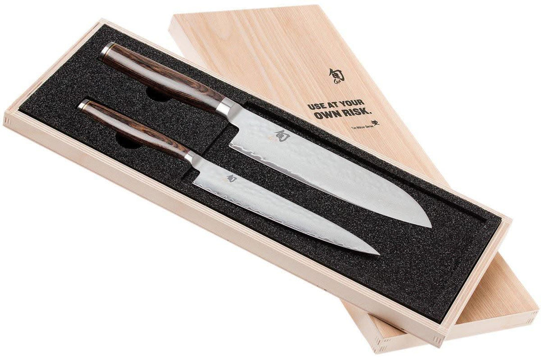 Kai TDMS-230 Shun Premier Tim Malzer Santoku / Universel - Coutellerie Marcin