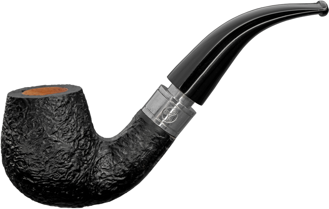 Rattray's Pipe Monarch Sandblast Black 177 - Coutellerie Marcin