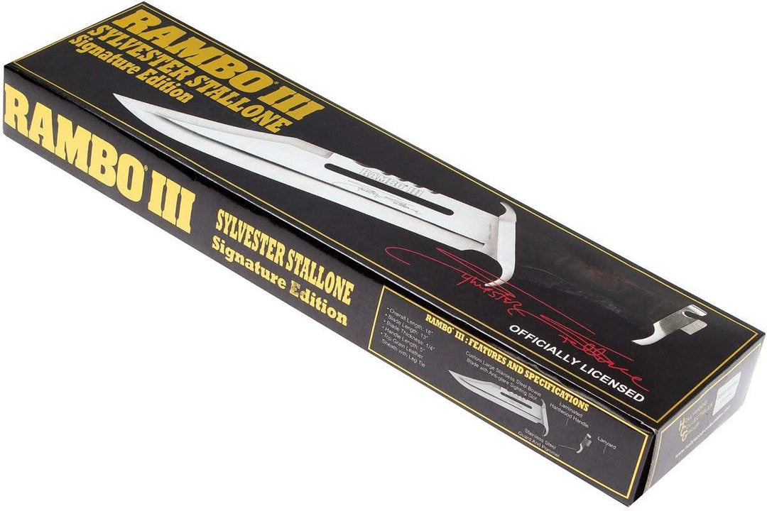 Rambo III Stallone Signature - Coutellerie Marcin