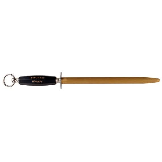 Fischer W5130 Fusil Taillage fin Titanium II Rond 30 CM - Coutellerie Marcin