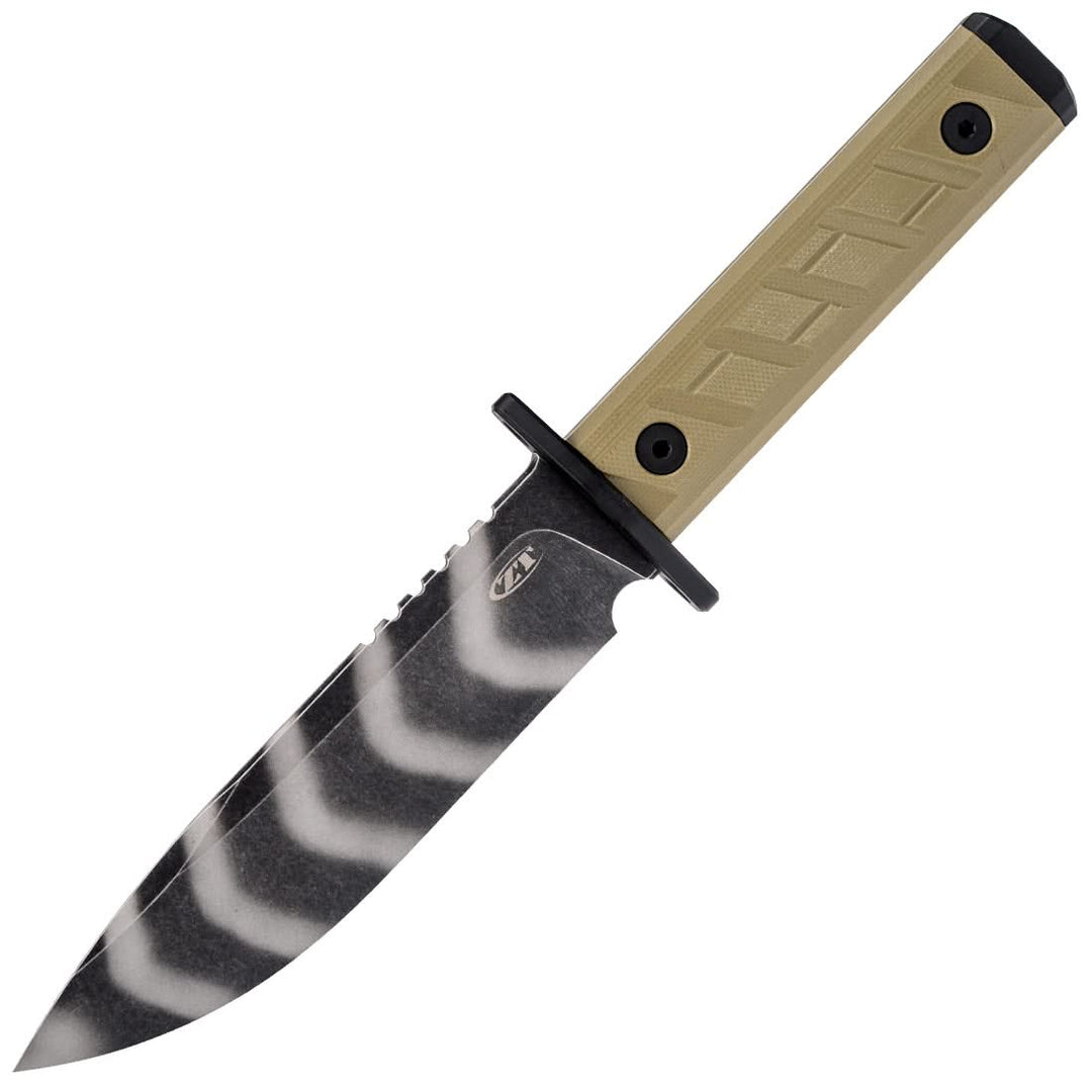 Zero Tolerance 0006TSOL Tiger Strip Olive - Coutellerie Marcin