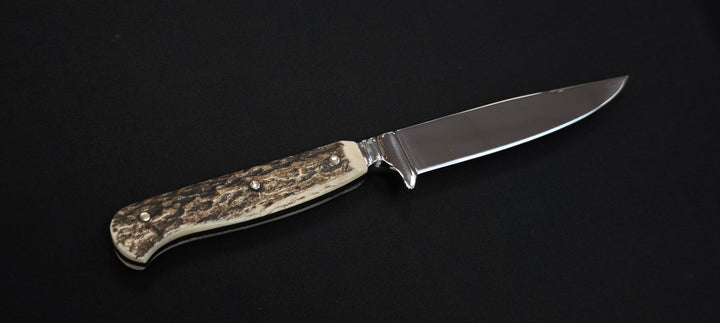 Couteau de Chasse Puma Bock Solingen - Réf. 339711 | Lame Acier Inox & Manche Bois de Cerf