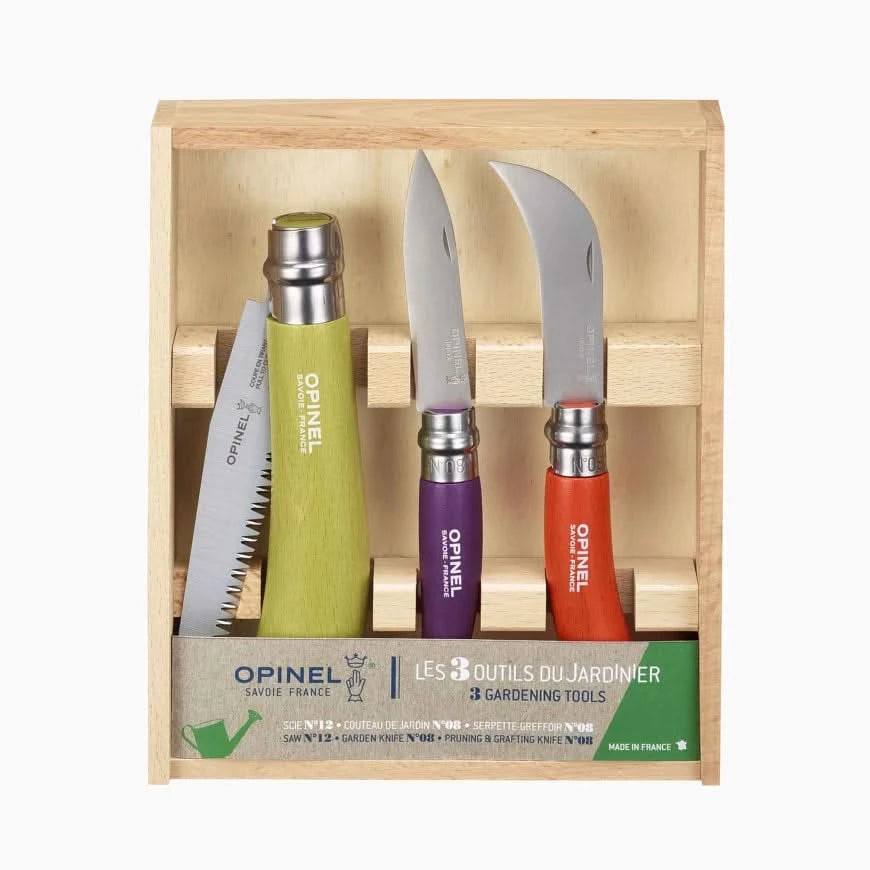 Opinel Coffret du Jardinier Couleur - Coutellerie Marcin