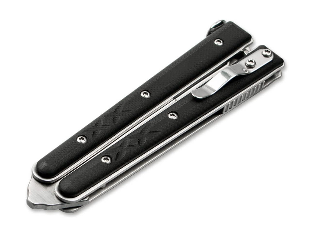 Boker 06EX004 Balisong Tactical Small - Coutellerie Marcin