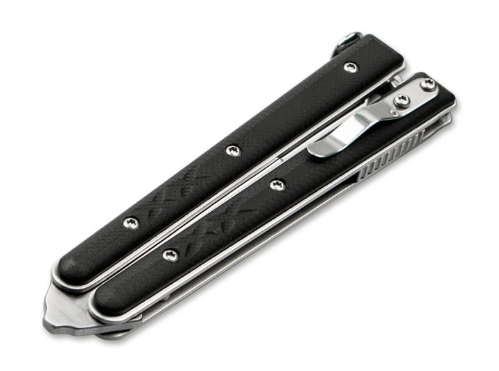Boker 06EX004 Balisong Tactical Small - Coutellerie Marcin