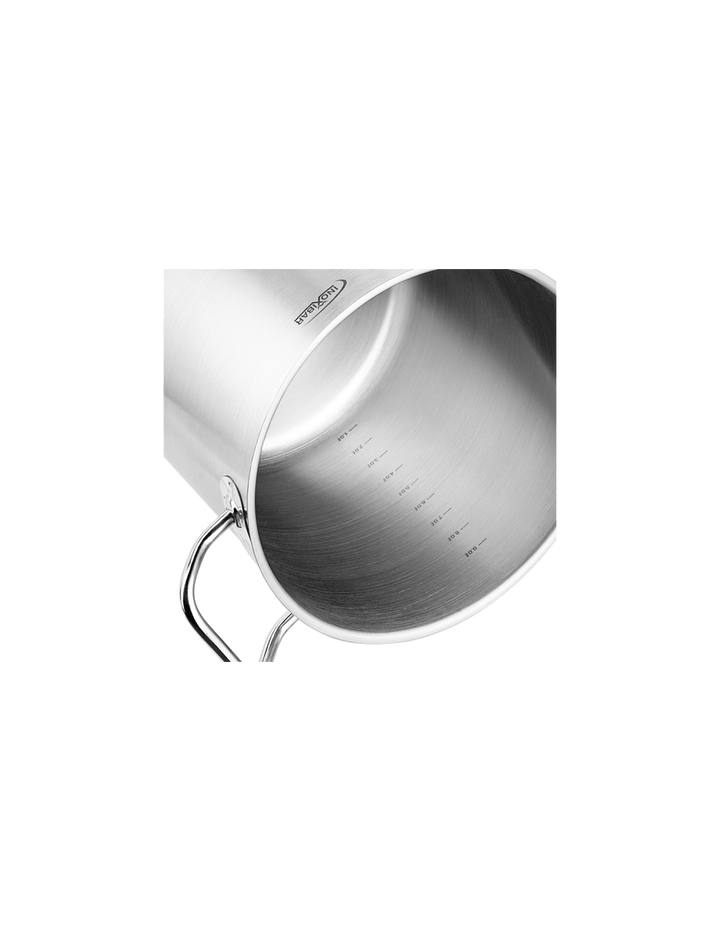 Inoxibar Marmite Diamètre 24 cm , Hauteur 24 cm - Coutellerie Marcin