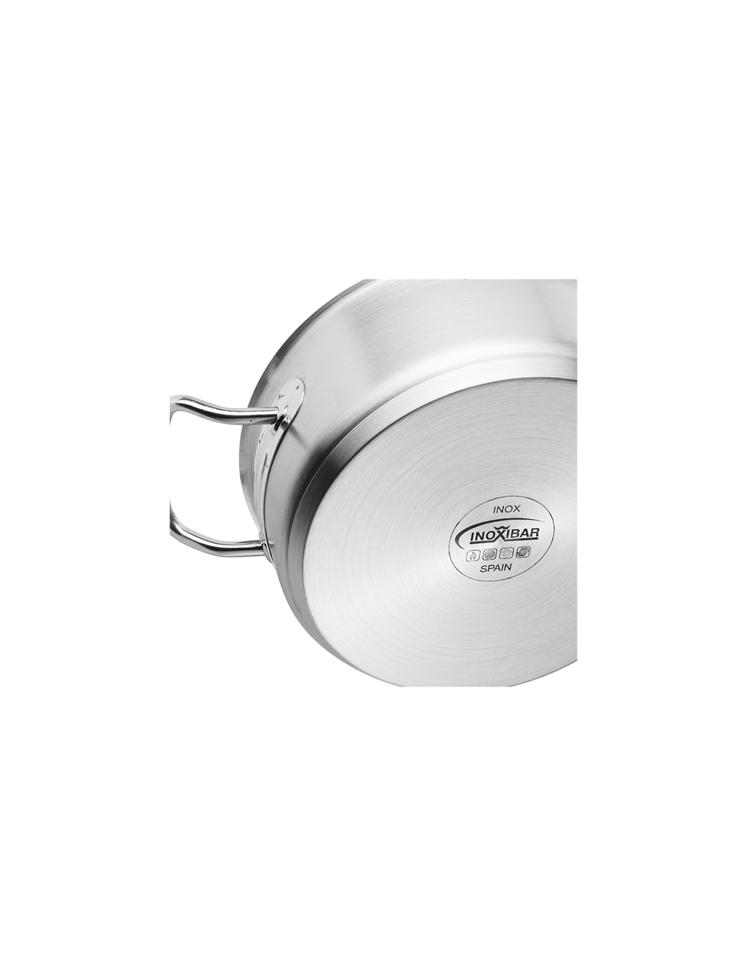 Inoxibar Marmite Diamètre 24 cm , Hauteur 24 cm - Coutellerie Marcin