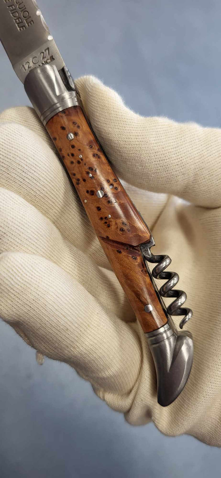 Le Fidèle Laguiole Bois de Thuya - Coutellerie Marcin