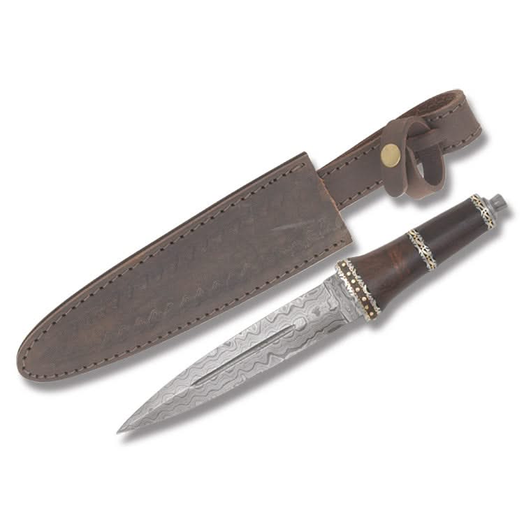 Damascus Dirk Dague - Coutellerie Marcin