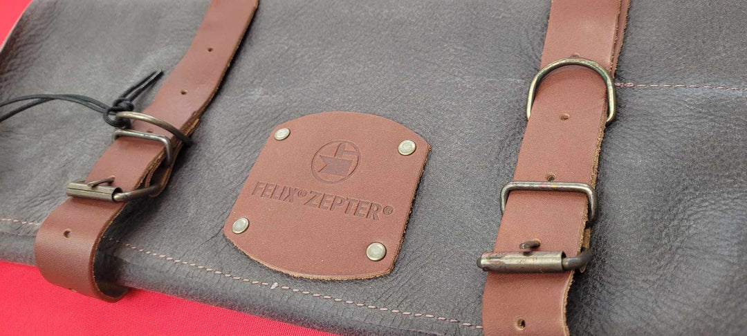 Felix Smoked Valise 6 couteaux - Coutellerie Marcin