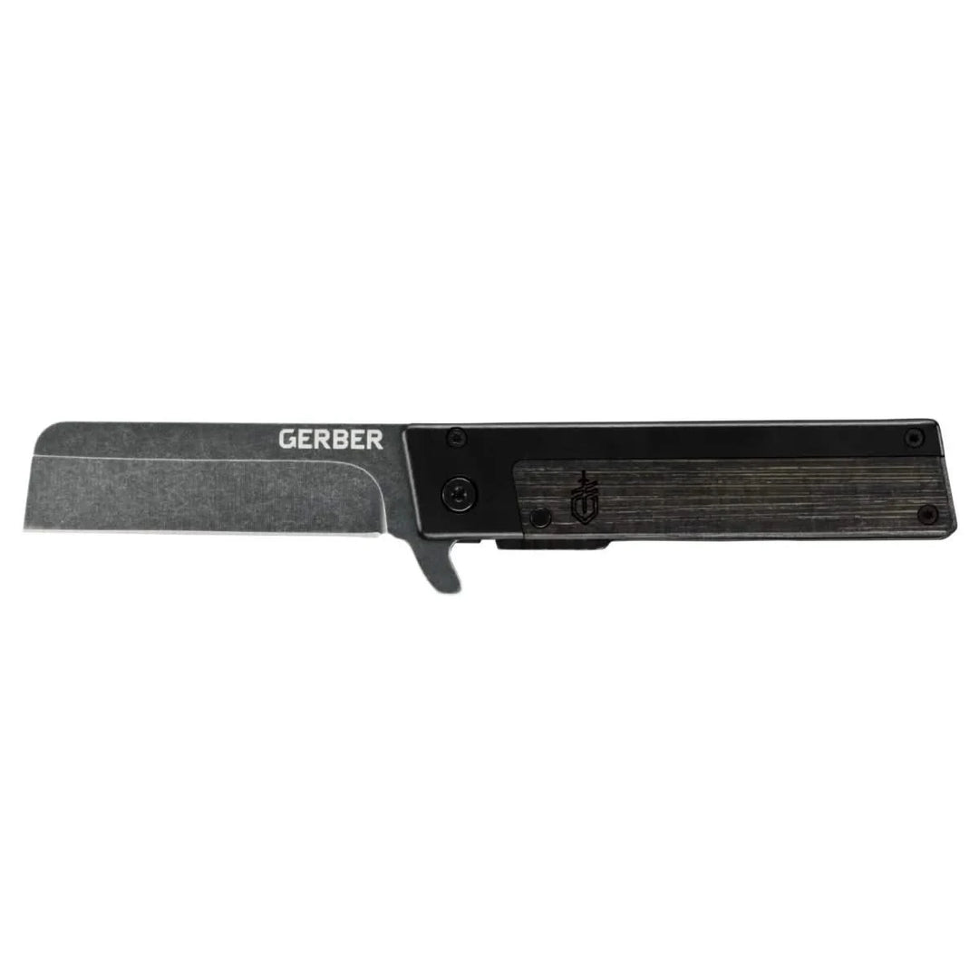 Gerber Quadrant Black Bamboo - Coutellerie Marcin
