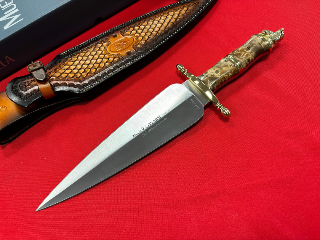 Muela Covarsi-C.TH Couteau de finition, édition limitée, 30e anniversaire. - Coutellerie Marcin