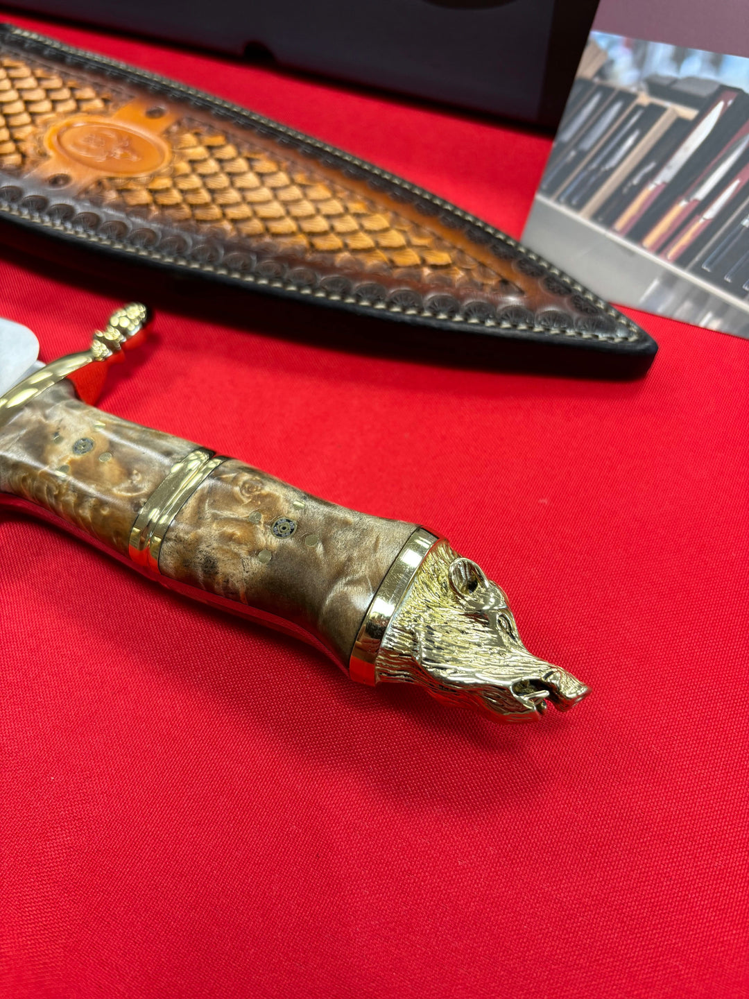 Muela Covarsi-C.TH Couteau de finition, édition limitée, 30e anniversaire. - Coutellerie Marcin