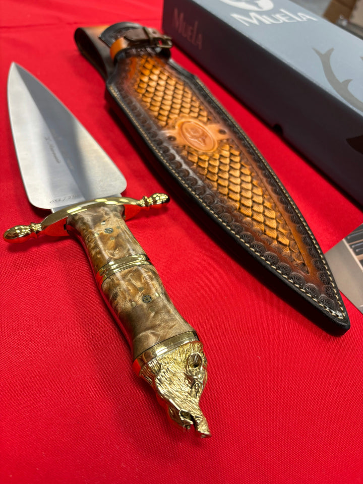 Muela Covarsi-C.TH Couteau de finition, édition limitée, 30e anniversaire. - Coutellerie Marcin