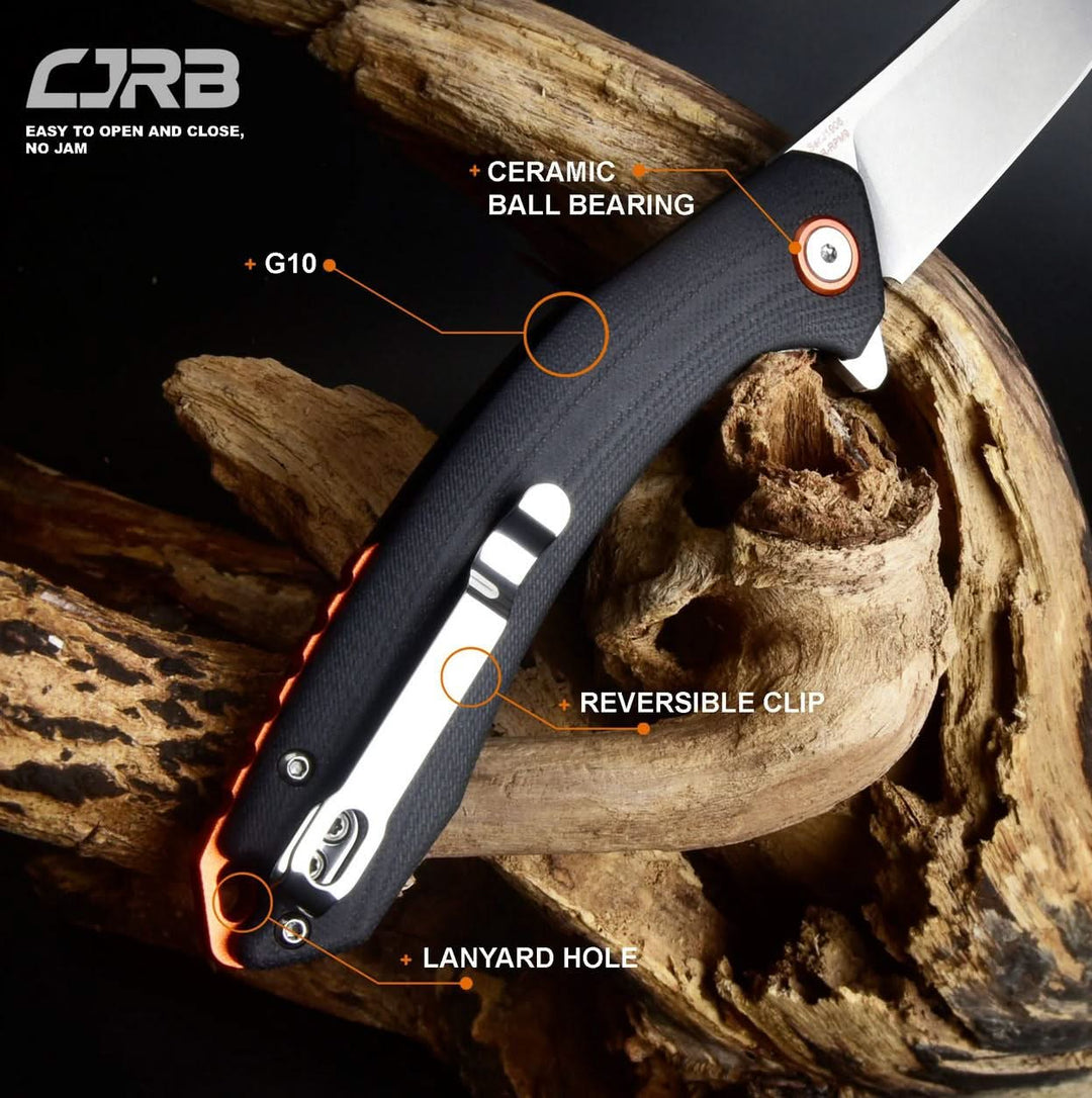 CJRB J1906-BKC Gobi Noir G10 - Coutellerie Marcin