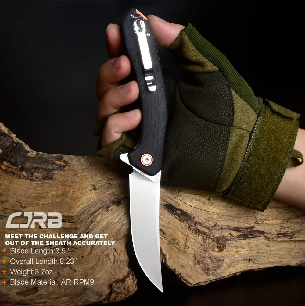 CJRB J1906-BKC Gobi Noir G10 - Coutellerie Marcin