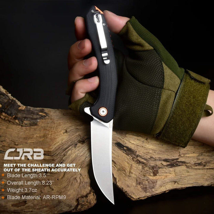 CJRB J1906-BKC Gobi Noir G10 - Coutellerie Marcin