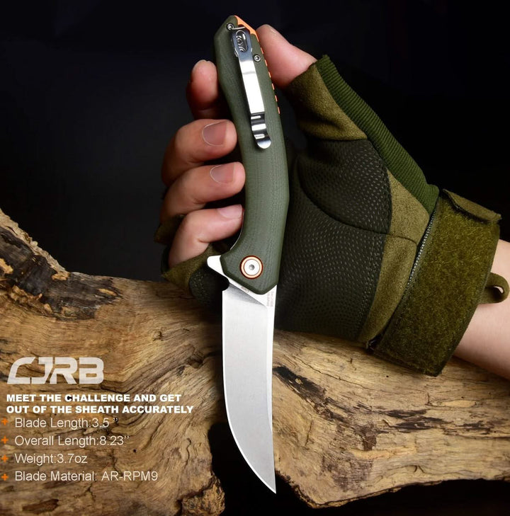 CJRB Gobi G10 Vert  CJRBJ1906-GNC - Coutellerie Marcin