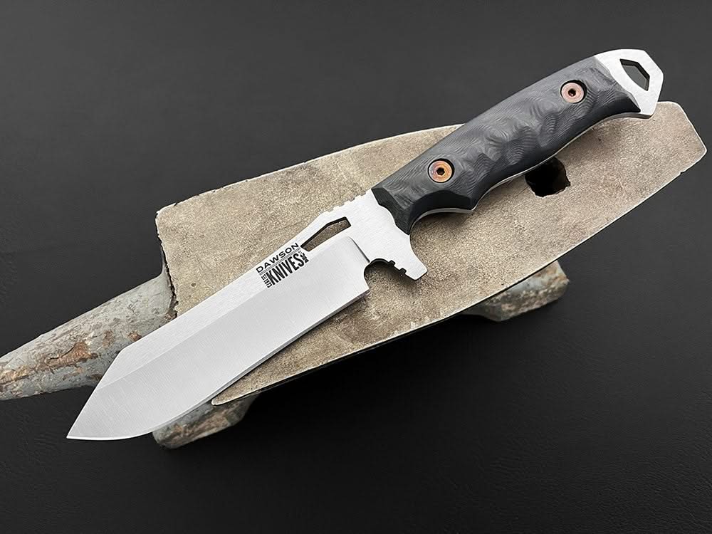 Dawson Wilderness Copper, Carbon Fiber - Coutellerie Marcin