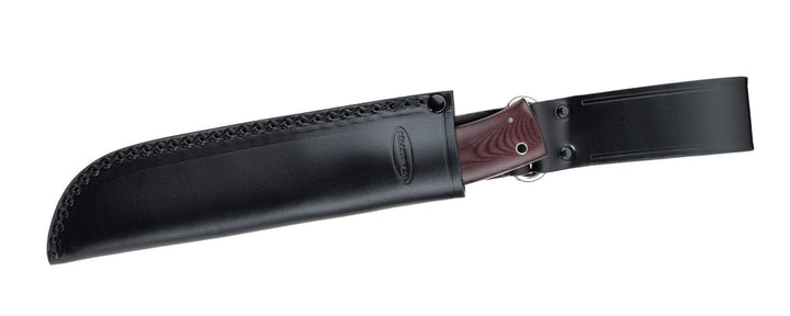 Fallkniven HK6L Hunter Maroon Micarta - Coutellerie Marcin