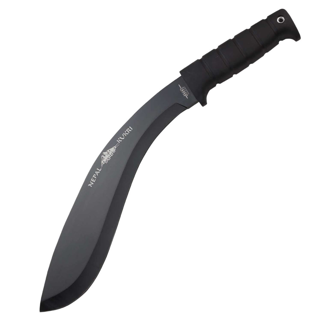 JKR0743 Machette Kukri Népal - Manche caoutchouc - Coutellerie Marcin