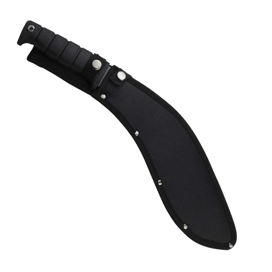 JKR0743 Machette Kukri Népal - Manche caoutchouc - Coutellerie Marcin
