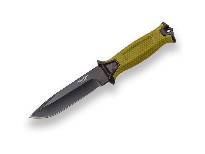 JKR0770 Couteau fixe militaire manche caoutchouc - Coutellerie Marcin