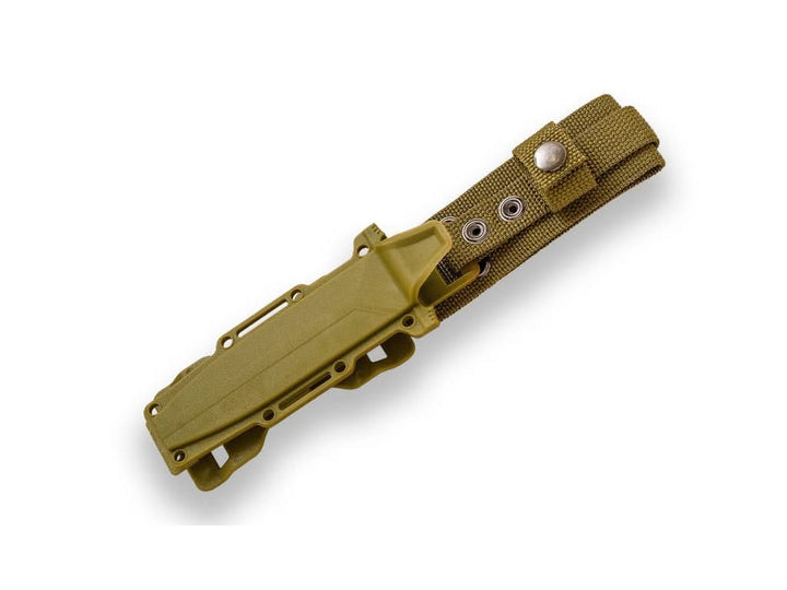 JKR0770 Couteau fixe militaire manche caoutchouc - Coutellerie Marcin