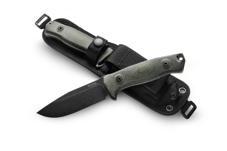 Lionsteel M5B CVG M5 Canvas - Black blade - Coutellerie Marcin
