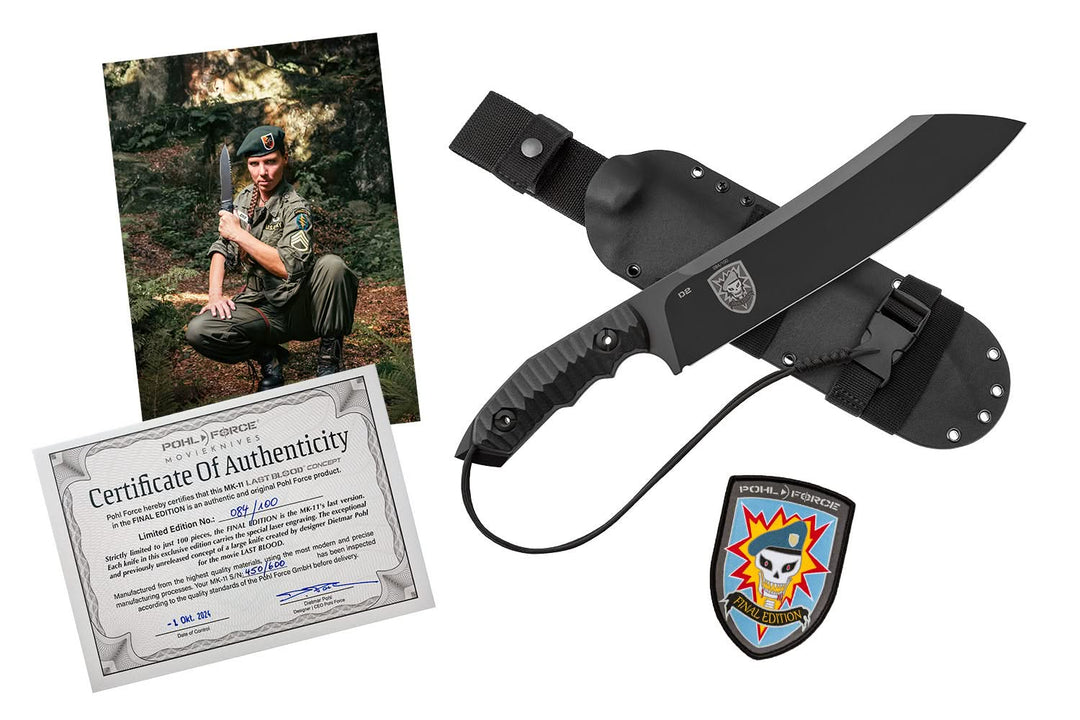 Pohl Force 5019 MK-11 Last Blood® Concept - Final Edition - Coutellerie Marcin