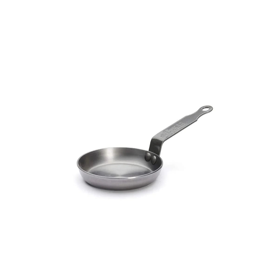 De Buyer 5612.14 Poêle à blinis en acier MINERAL B - Coutellerie Marcin