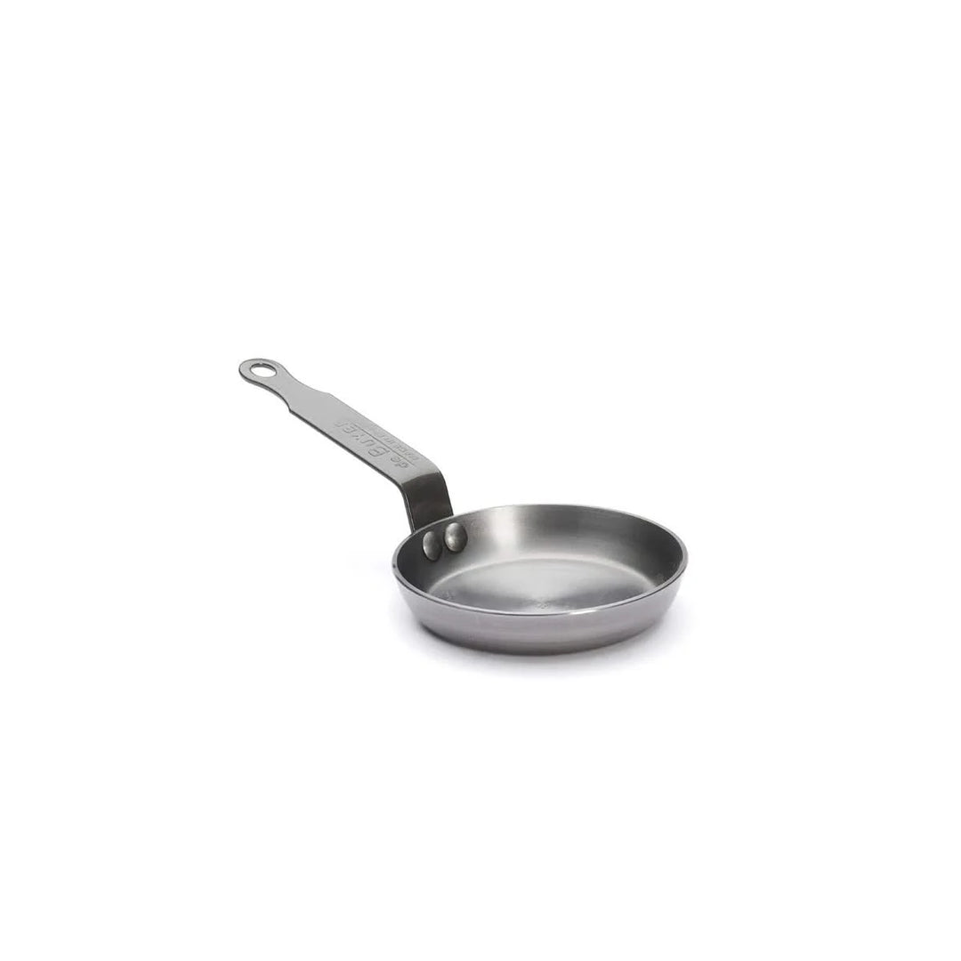 De Buyer 5612.14 Poêle à blinis en acier MINERAL B - Coutellerie Marcin