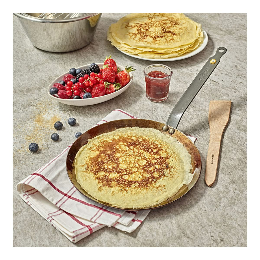 De Buyer 5615.24 Poêle à crêpes en acier MINERAL B - Coutellerie Marcin