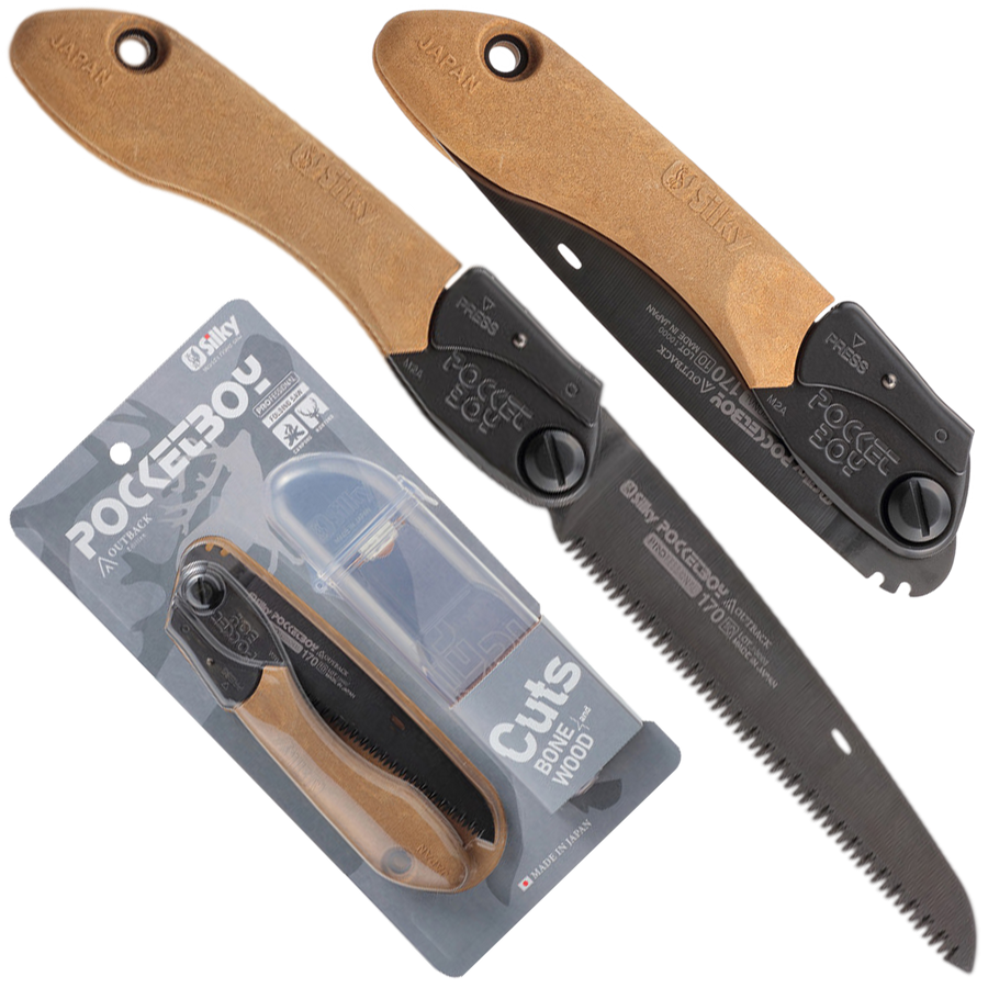 Silky Scie Pocketboy 170 mm Outback Edition - Coutellerie Marcin