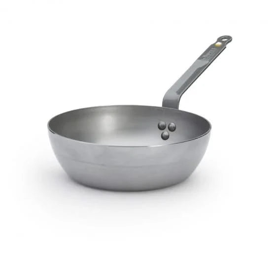 De Buyer 5614.24 Sauteuse paysanne en acier MINERAL B - Coutellerie Marcin