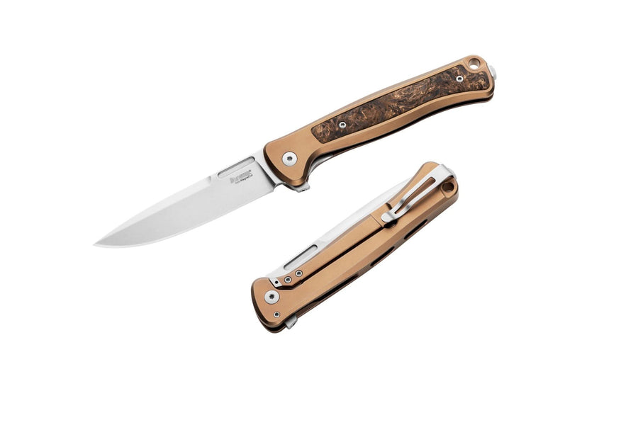 Lionsteel SK01BR Skinny Titanium - Bronze - Coutellerie Marcin