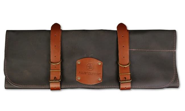 Felix Smoked Valise 6 couteaux - Coutellerie Marcin