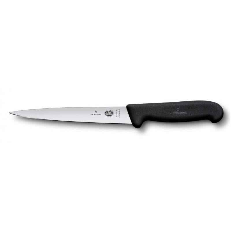 Victorinox 5.3703.16 Couteau dénerver, fileter Série Fibrox - Coutellerie Marcin