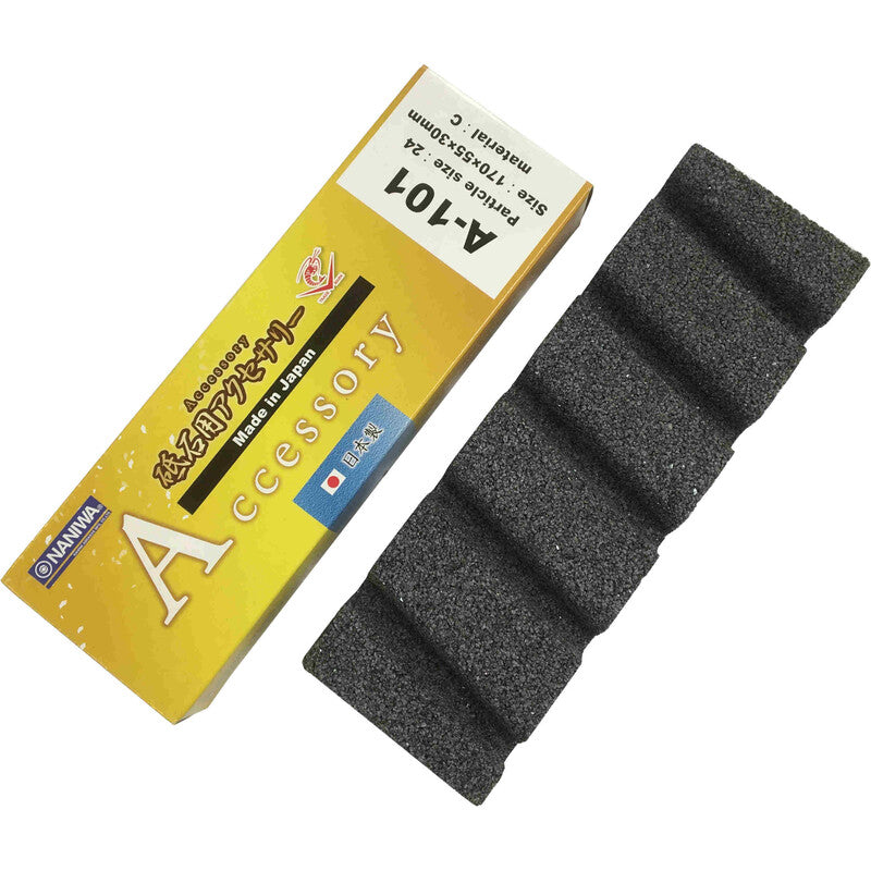 Naniwa - A101 - Pierre de rectification - 170 x 55 x 30 mm - Grain 24 - Coutellerie Marcin