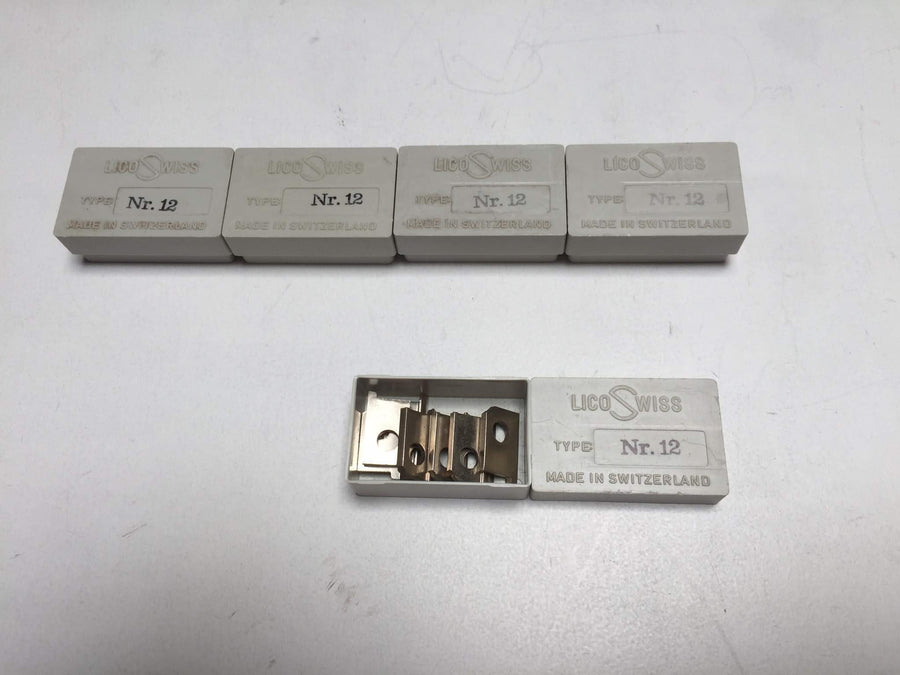 Lames de rechanges couteau Lico Swiss 12 ( 1 boîte ) -