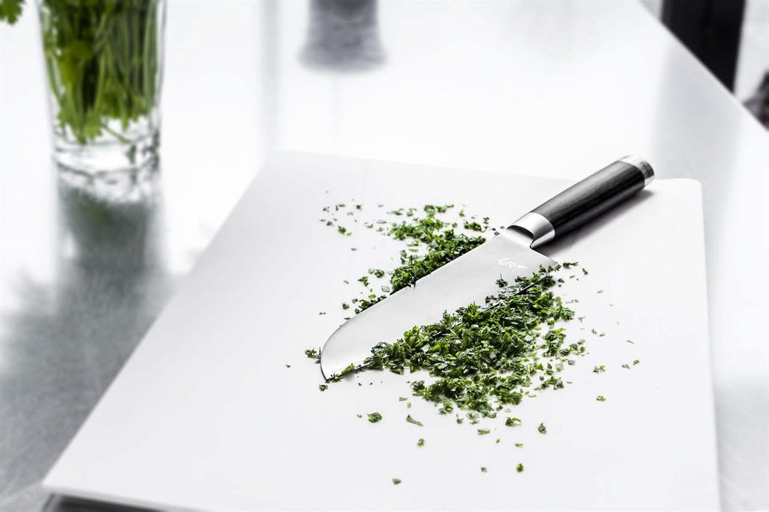 Kai BK0004 Michel Bras Couteau Santoku lame de 16 cm -