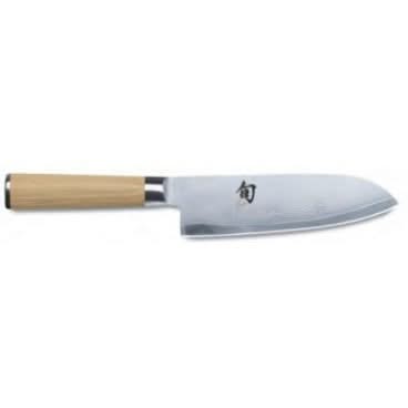 Kai DM0702W Shun Classic White Couteau Santoku lame de 16,5 cm -