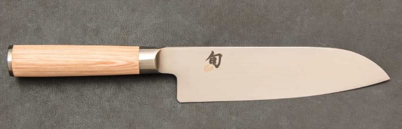 Couteau Santoku Kai DM-0702W ( DM0702W ) Shun Classic White lame de 16,5 cm -