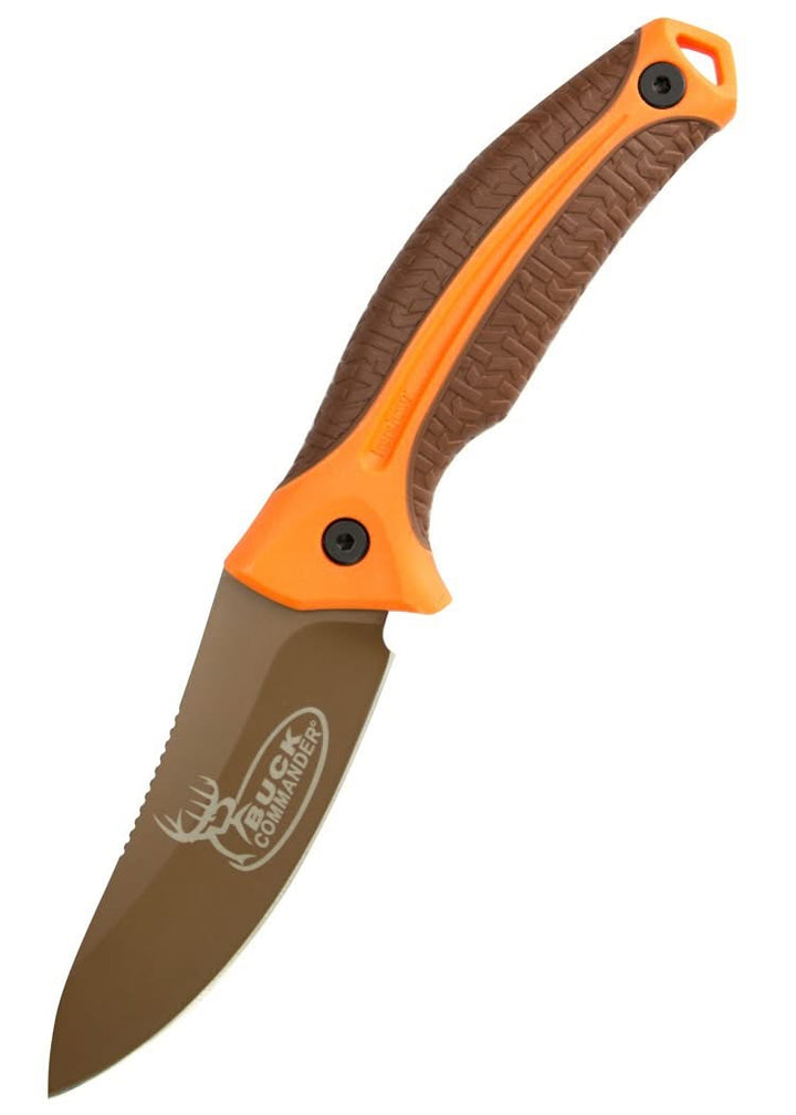 Kershaw 1895ORBRNBCX Pack Buck Commander Lame fixe -
