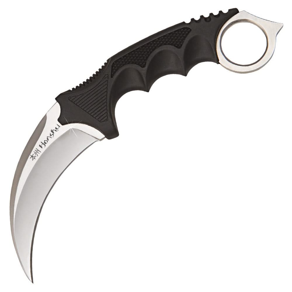 United Cutlery UC2786 Honshu Karambit Silver Boot avec étui -