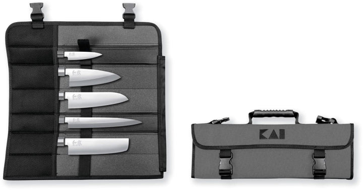 Set Couteaux Japonais Kai DM-0781JP67 ( DM0781JP61 ) Malette 5 couteaux -