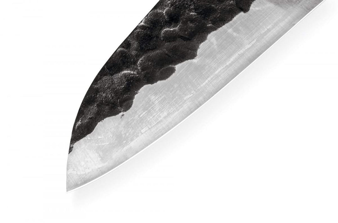Samura Série BlackSmith Couteau Santoku Damas SBL-0095 ( SBL00-95 ) Lame de 18,2 cm -